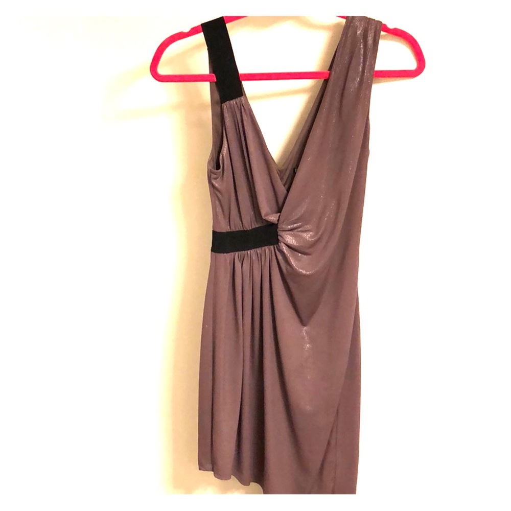 Brown shimmery dress